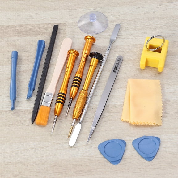 HINTRMENT 15Pcs Plastic Tool Electronics Repair Tool Kit for Professional and Amateur Use