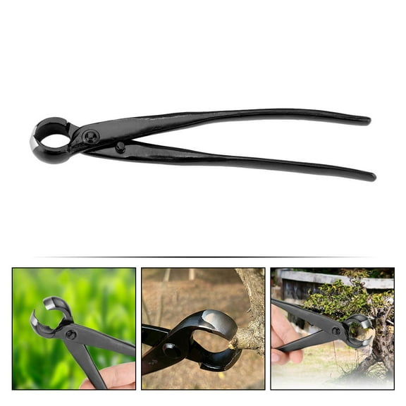 HINTRMENT 1Pack Bonsai Knob Cutter for Tree Knots Cutting with High Carbon Steel Circular Concave Edges