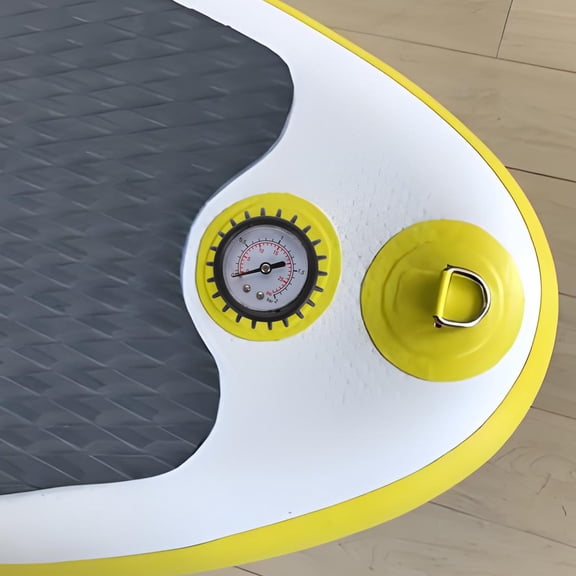 HINTRMENT 1Pack Pressure Gauge for Air Compressor and Inflatable Kayaks 3.15X2.17X2.17in