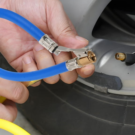 HINTRMENT 1Pack Self-Locking Tire Air Tube for Professional Mechanics Everyday Drivers Tire Inflation 37.0x3.5x1.3in