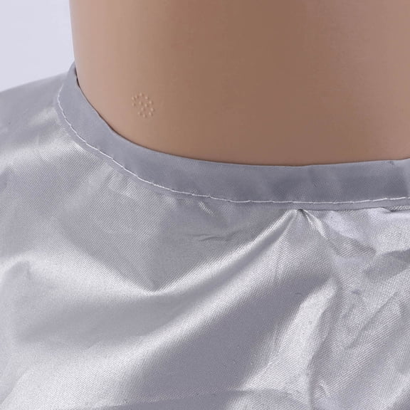 HINTRMENT 1Pc Hairdressing Cape White for Salon and Home Use Made of Soft Environmental Fabric with Easy Storage