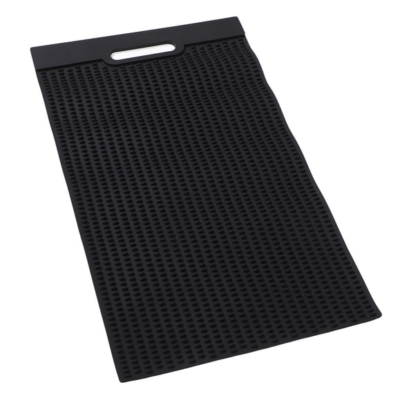 HINTRMENT Fish Board Fishing Gripper Black PVC 1Pack Antislip