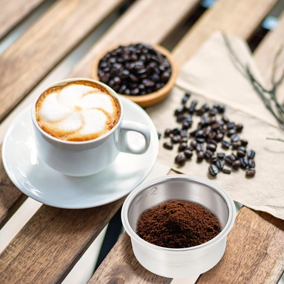 HINTRMENT 1Pcs Round Espresso Basket for Coffee Enthusiasts and Home Brewing with Multi-hole Design