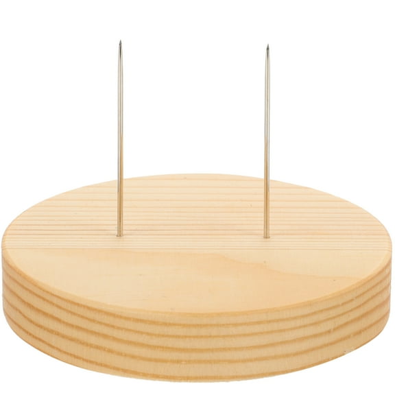 HINTRMENT 1Pcs Wood Base Clay Doll Stand Puppet Stand Stable Display for Small Figurines