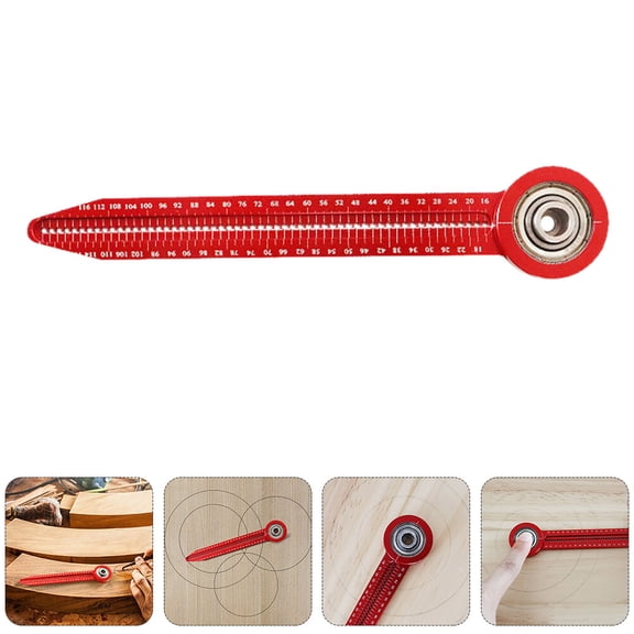 HINTRMENT 1Pcs Woodworking Drawing Compass for High Precision and Circular Drawing