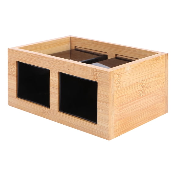 HINTRMENT 1Set Bamboo Chopsticks Rack Rustic Design for and Utensils