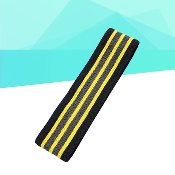 HINTRMENT 1Set Circular Loop Yellow Resistance Exercise Band for Outdoors and Home Gym Resistance Bands