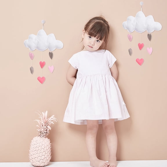 HINTRMENT Cloud Raindrop Decorations Assorted Color Easy to Use for Home