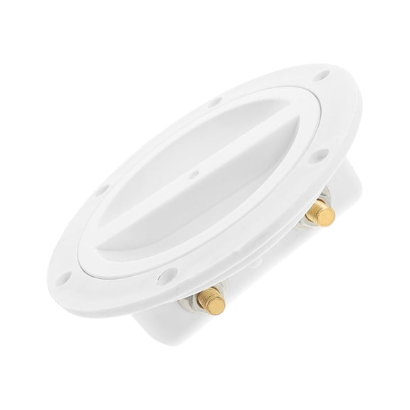 HINTRMENT Waterproof ABS Round Hatch Cover for Boat Deck with Copper Conductivity