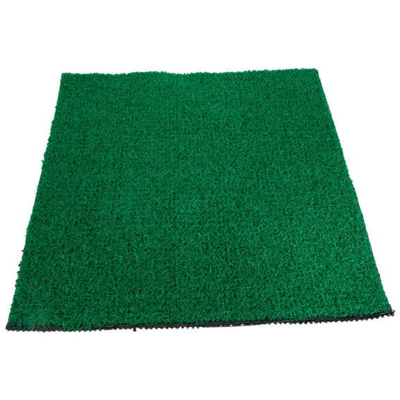 HINTRMENT 1Set Dark Green Resin Artificial Turf Square Turtle Basking Platform Mat For Home Landscaping 30X0.8In