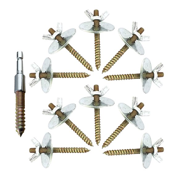 HINTRMENT 1Set Bird Cage Perch Screw Metal Hardware for Adjustable Bird Stand Platform Accessories