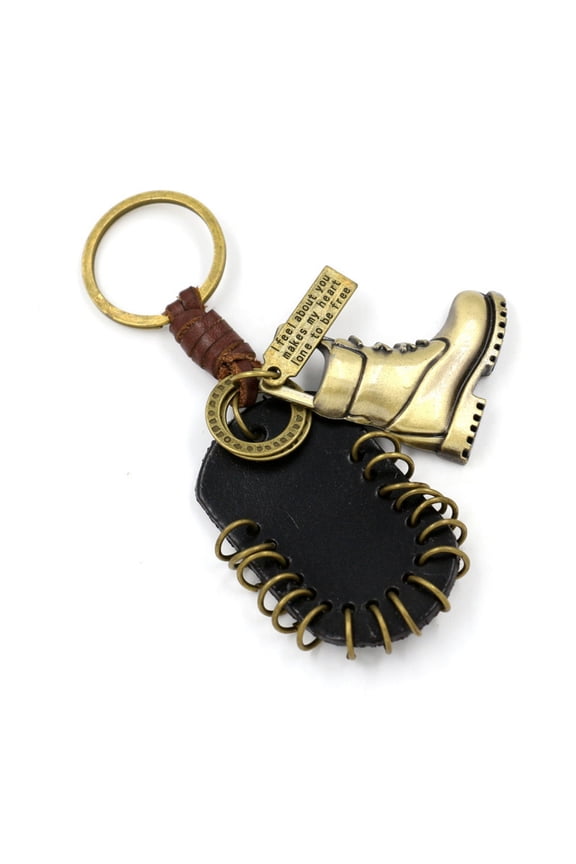 1Set Multi Color Shoe Keyring Chain Keychain Accessory for Car and Bags 11 x 3.5 x 1.5in