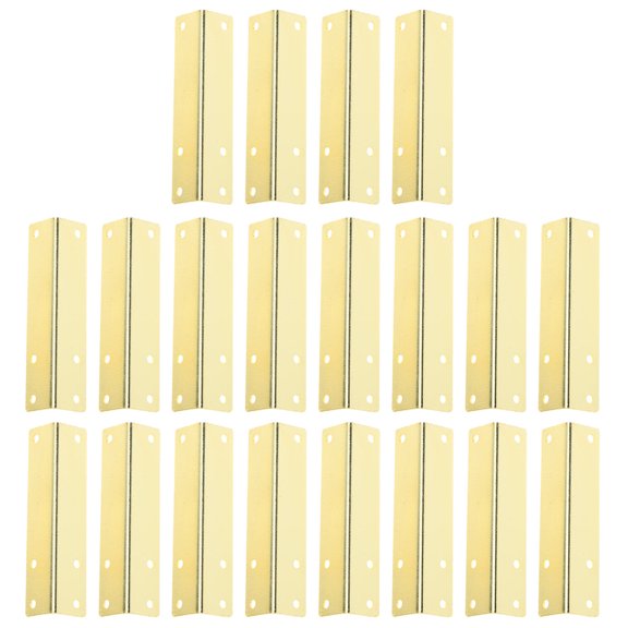 HINTRMENT 20Pcs Iron Metal Box Corner Protectors for Jewelry Box and Luggage