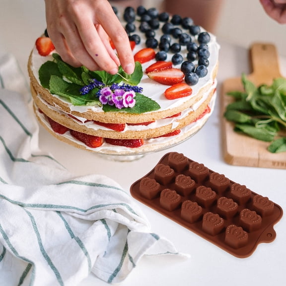 HINTRMENT Chocolate Molds Non-Stick Silicone Baking Gadgets for Home Use