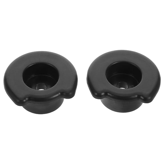 HINTRMENT 2Pcs Plastic Insert End Caps Guide Rod End Covers with Antifall Design for Fitness Equipment