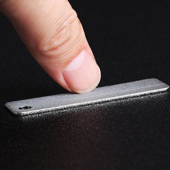 HINTRMENT 2Pcs Pocket Sharpening Stone Outdoor Tool with Assorted Color and Comfortable Grip