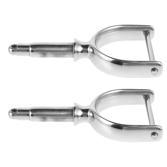 HINTRMENT 2pcs Stainless Steel Oarlock Socket Bracket, 1/2 Inch Side Mount