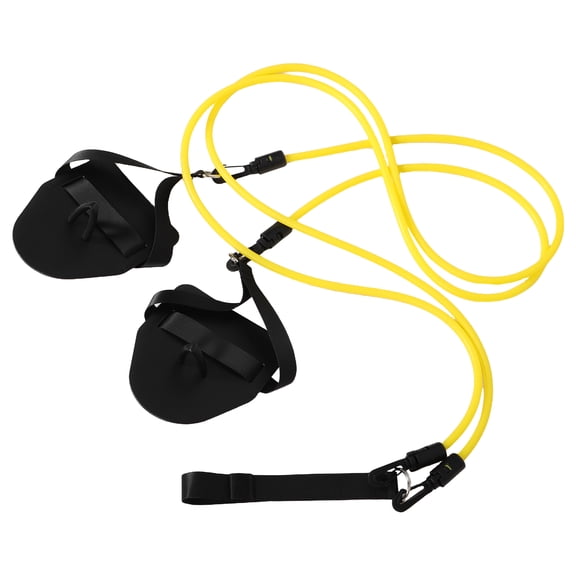HINTRMENT 2Pcs Swimming Resistance Training Set with Hand Paddle Design for Water and Land Exercise