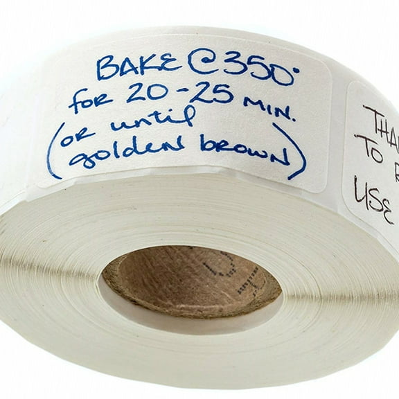 HINTRMENT 2Rolls Blank Sticky Labels for Teaching Notes 5X1X0.04In