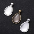 thumbnail image 1 of HINTRMENT 36Pcs Blank Pendant Tray Diy Necklace Pendant Jewelry Making Antique Silver For Creative Projects, 1 of 8