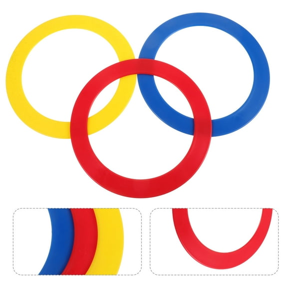 HINTRMENT Juggling Rings Assorted Color 3Pcs Acrobatic Performance