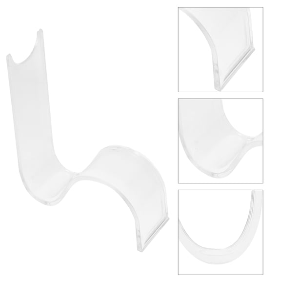 HINTRMENT 4Pcs Arcylic Shoe Rack for High-Heeled Shoes in Style