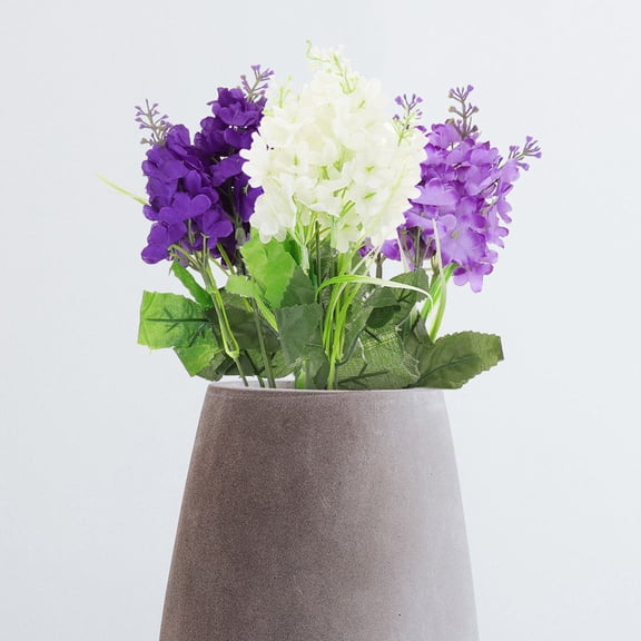 HINTRMENT 4Pcs Artificial Hyacinth Flower Stems for Wedding and Festival Home Decor Assorted Color