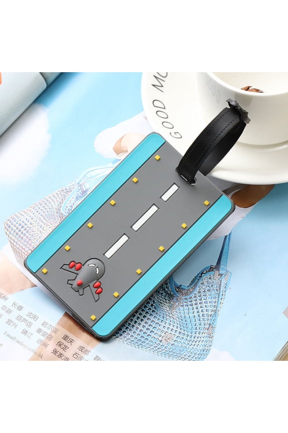 4Pcs Luggage Tags Cute Luggage Tag Funny Take Trip Luggage Tag For Airport Baggage Claim