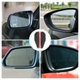 thumbnail image 1 of HINTRMENT 4Pcs Mirror Rain Visor Eyebrow Black for Car Side Mirrors Waterproof, 1 of 7