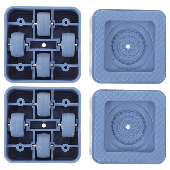 HINTRMENT 4-Pack Washer Stabilizer Pads, Plastic Material for Noise Reduction, , and Home Appliance Stability