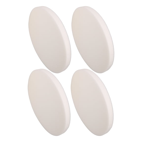HINTRMENT 4Pcs White High Density Foam Cushion Insert for Dining Chair Office Sofa Wheelchair Soft Comfortable Padding