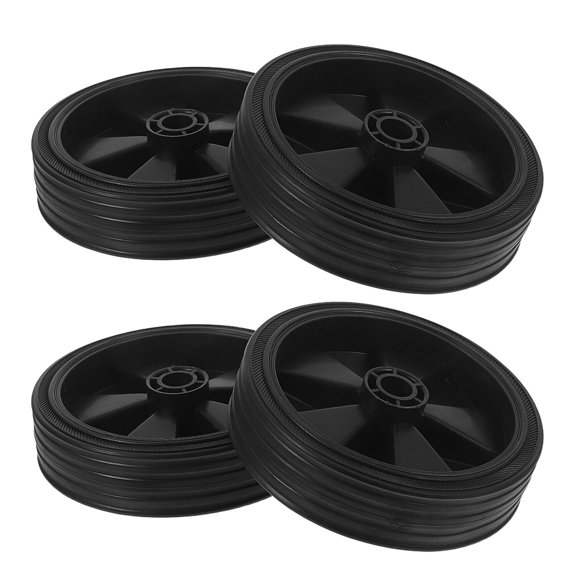 HINTRMENT 4pcs Air Compressor Replacement Caster Wheels , 13mm Hole Diameter