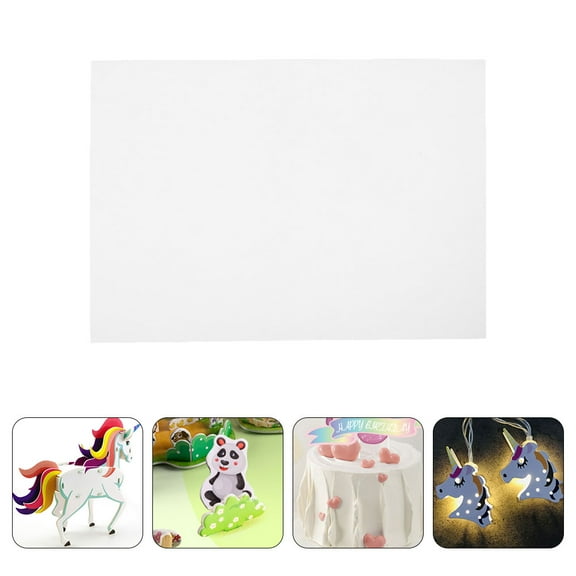 HINTRMENT 5Pcs White Eva Foam Sheets Ideal for DIY Crafting Versatile Foam for Cosplay Props and Models