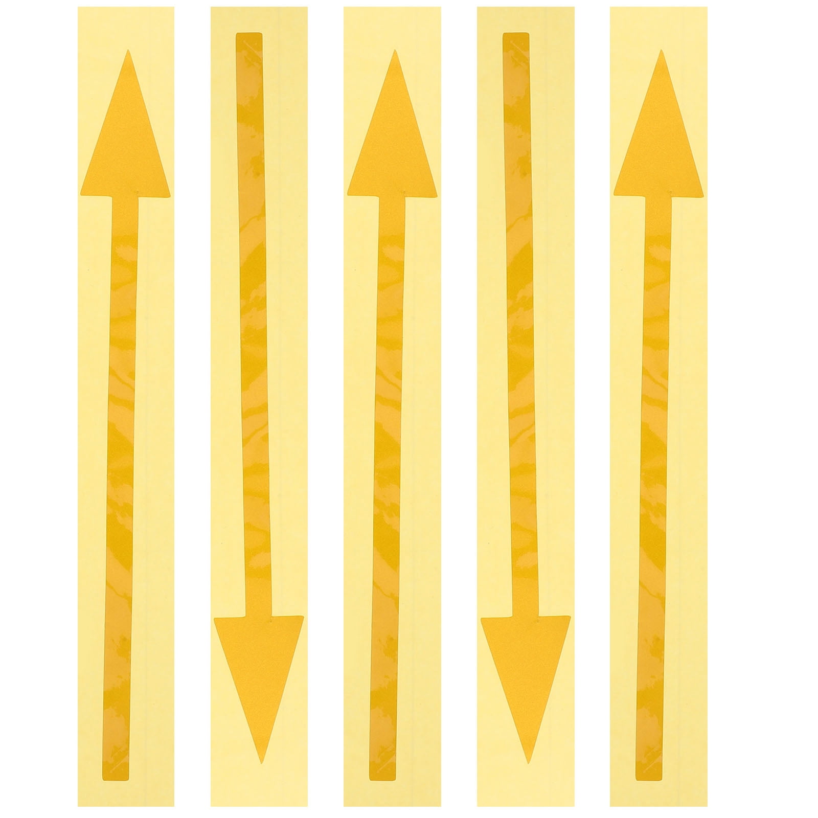 HINTRMENT 5Pcs Yellow Reflective Arrow Decals for Mailbox Durable ...