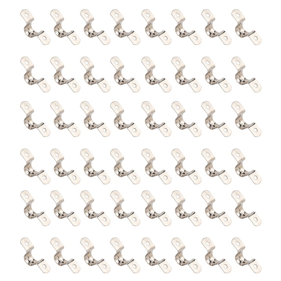 HINTRMENT 66 Pcs Stainless Steel Pipe Clips for Installing Cylindrical Objects in Ships and Vehicles 19.5X13Cm