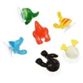thumbnail image 1 of HINTRMENT 6Pcs Cute Animal Shape Hook Cartoon Suction Cup Hook Multi-Functional Removable Storage Hooks, 1 of 8