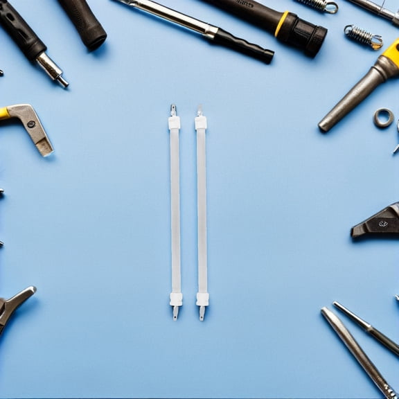 HINTRMENT 6Pcs Quartz Tube Heating Elements for Heater Repair with Quick Heating Performance