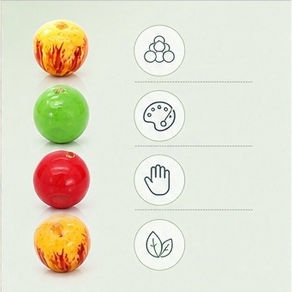 HINTRMENT 90Pcs Lifelike Foam Artificial Fruit Models for DIY Accessories and Window Display