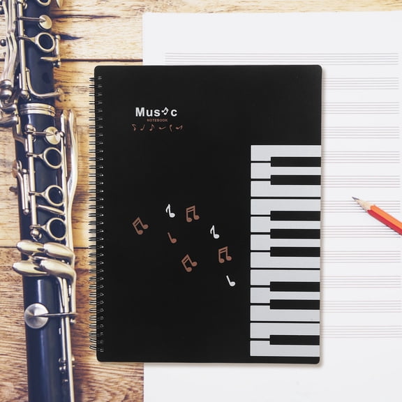 HINTRMENT Portable Music Sheet Folder with Note Annotation and Secure Hold for Piano and ng Instruments