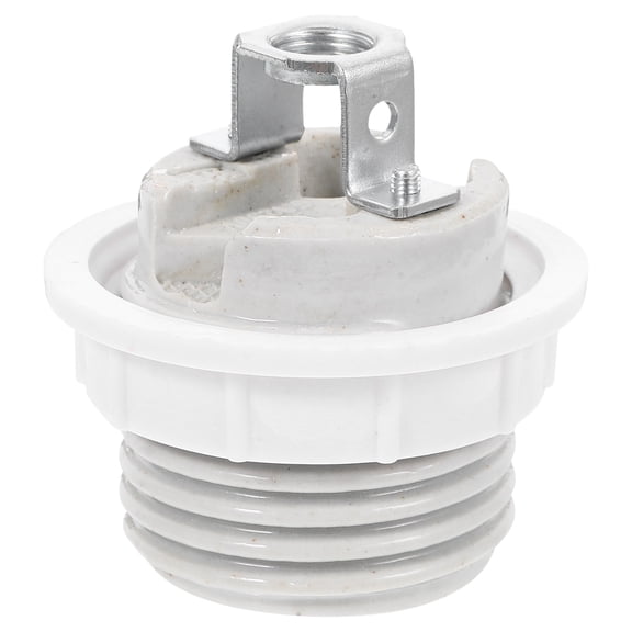 HINTRMENT Ceramic Lightbulb Socket with Easy Installation for Ceiling and Wall Light Fixtures
