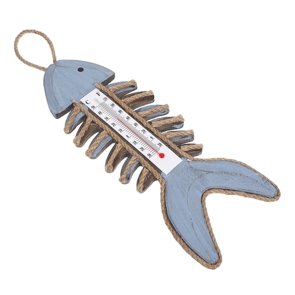 HINTRMENT Bone Shaped Decorative Outdoor Thermometer for Use, 1 Piece Weather Resistant Temperature Gauge