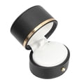 thumbnail image 1 of HINTRMENT Earring Packaging for Selling 1Pcs Round Pu Jewelry Case with Simple and Bright Look 6.5x6Cm, 1 of 8