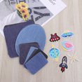 thumbnail image 1 of HINTRMENT Elbow Knee Patches Blue for Diy Projects and Clothes Repair 1 Set, 1 of 8