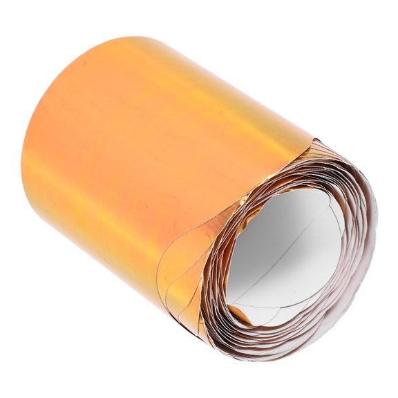 HINTRMENT Golden Border Stickers Holographic Material Home Roll 3 In