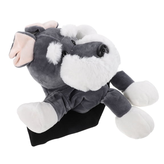 HINTRMENT Golf Driver Covers Plush Dog Headcover Soft Protective Cover for Golf Clubs