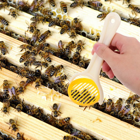 HINTRMENT Plastic Bee Queen Marker Foldable Design for Easy Beekeeping Use