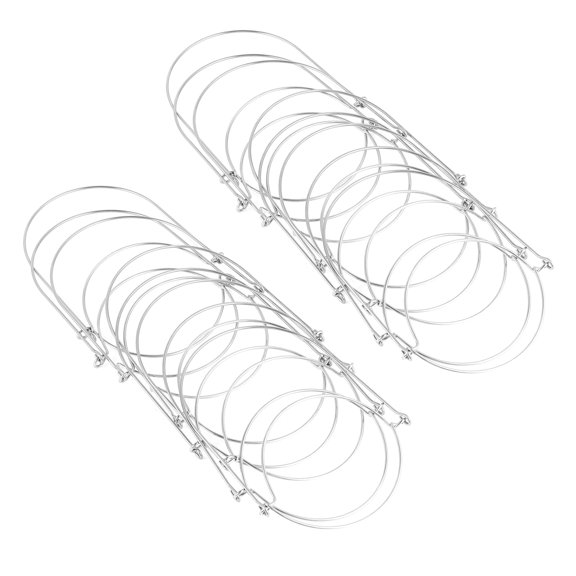 HINTRMENT Mason Jar Wire Hangers Regular Mouth 70mm Stainless Steel 18pcs