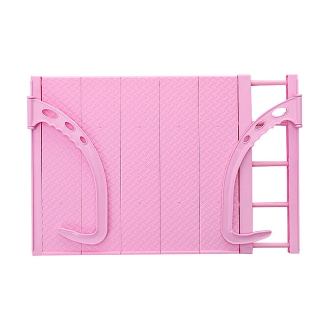 Disk Rack Pink HINTRMENT Pink Plastic Drying Rack 1Pcs for Balcony Use and Kitchen ...
