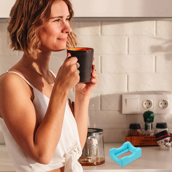HINTRMENT Premium Silicone Cup Holder Small Compact Tumbler Cradle for Daily Use