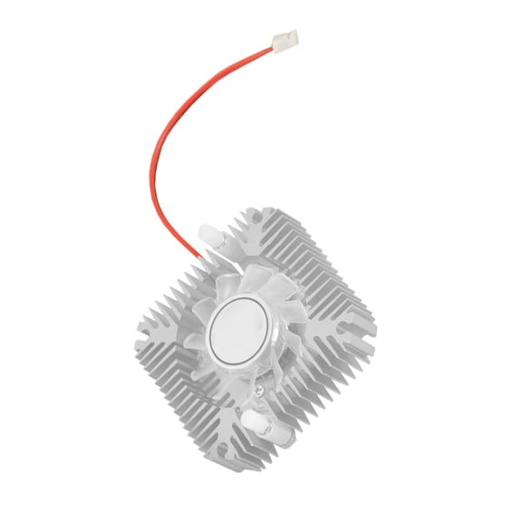HINTRMENT Replacement Cooler for Graphics Card White Aluminum Air Cooling Fan for Computer Parts